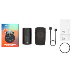 Arcwave Zing - 2-motor masturbator (black)