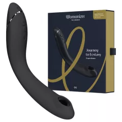 Womanizer OG - Rechargeable Airwave 2in1 Vibrator (Black)