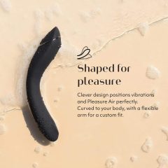   Womanizer OG - Rechargeable 2-in-1 Air Pulse Vibrator (Black)