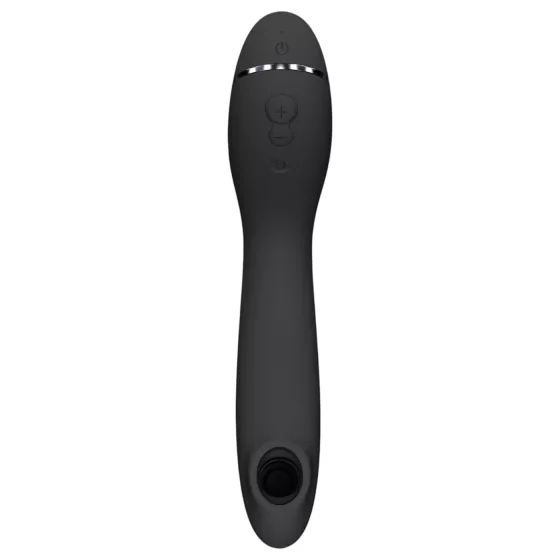 Womanizer OG - Rechargeable Airwave 2in1 Vibrator (Black)