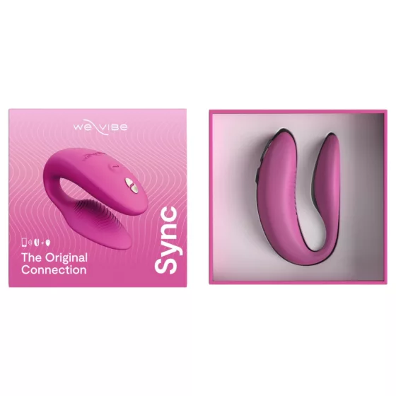 We-Vibe Sync - App- and remote-controlled couples vibrator (pink)