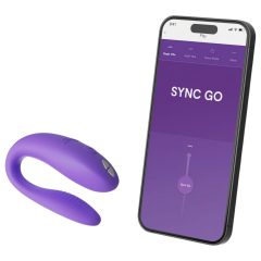   We-Vibe Sync Go - Smart Rechargeable Couple's Vibrator (Purple)