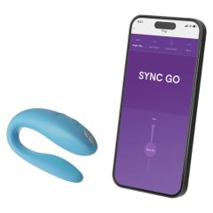 We-Vibe Sync Go - smart rechargeable vibrator (turquoise)