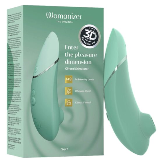 Womanizer Next - rechargeable, air-wave clitoral stimulator (sage)