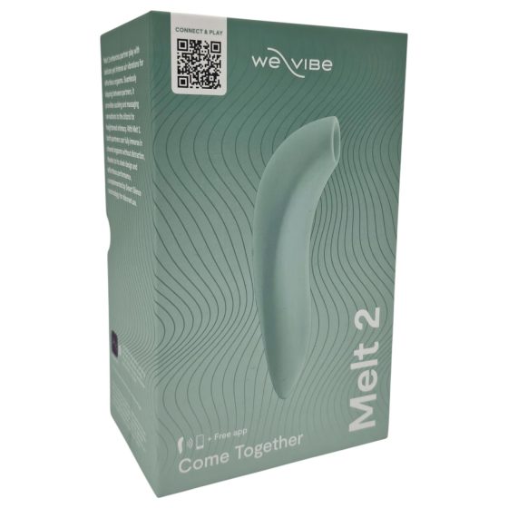 We-Vibe Melt 2 - Smart Air-Pulse Clitoral Stimulator (Turquoise)