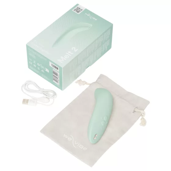 We-Vibe Melt 2 - App-controlled air pulse clitoral stimulator (turquoise)