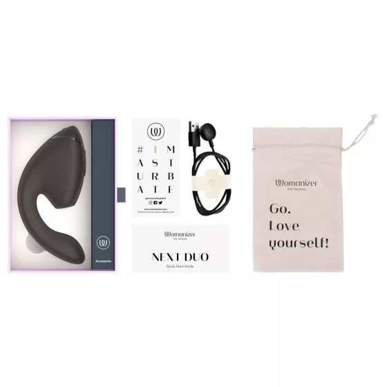 Womanizer Next Duo - 2in1 G-Spot Vibrator (Black)