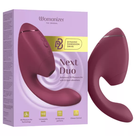 Womanizer Next Duo - 2in1 G-Spot Vibrator (Pink)