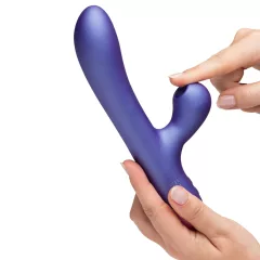   ROMP Pulse - G-Spot Vibrator with Airwave Clitoral Stimulator (Purple)