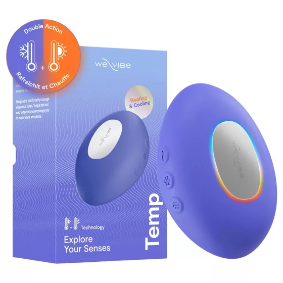 We-Vibe Temp - cooling-warming clitoral vibrator (blue)