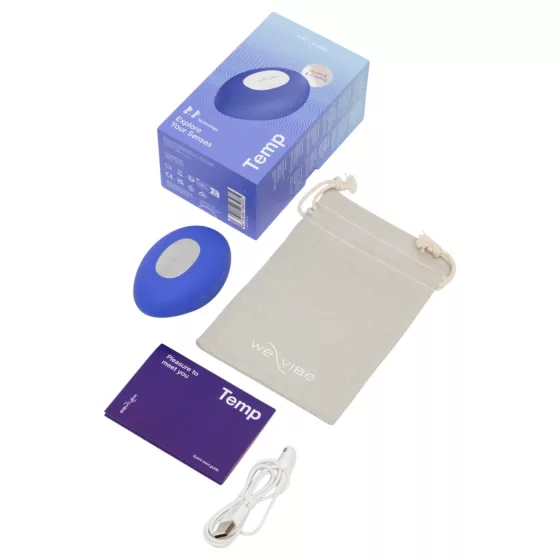 We-Vibe Temp - cooling-warming clitoral vibrator (blue)