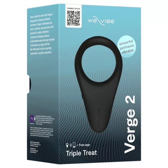 We-Vibe Verge 2 - Smart Vibrating Ring (Black)