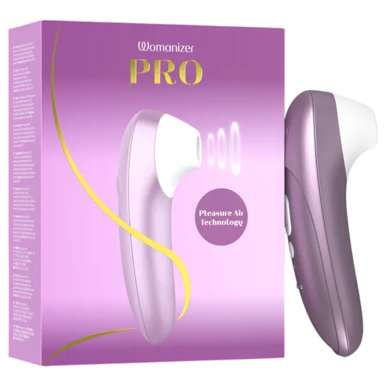 Womanizer Pro - air‑pulse clitoral stimulator (purple)