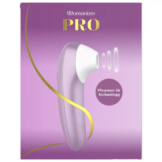 Womanizer Pro - air‑pulse clitoral stimulator (purple)