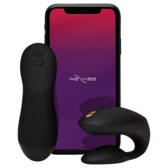   We-Vibe Chorus Pro - Smart Remote-Controlled Couples Vibrator (Black)