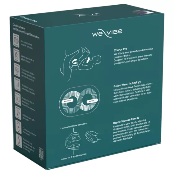 We-Vibe Chorus Pro - App- and remote-controlled couples vibrator (purple)