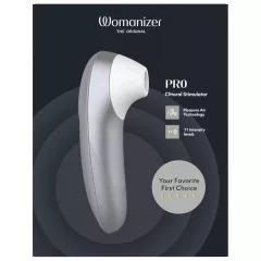 Womanizer Pro - Air Pulse Clitoral Stimulator (Gray)