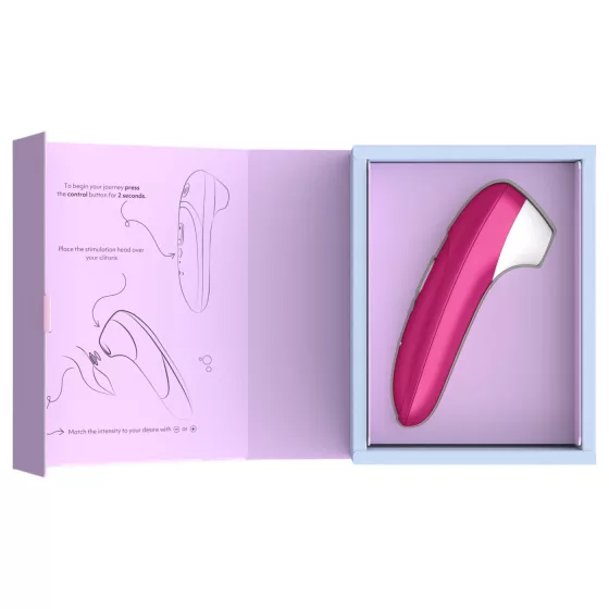 Womanizer Pro - air‑pulse clitoral stimulator (pink)