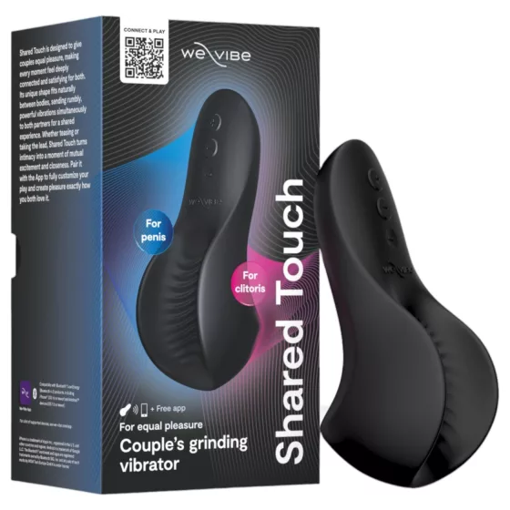 We-Vibe Shared Touch - smart couples’ vibrator (black)