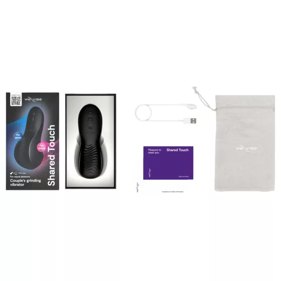 We-Vibe Shared Touch - smart couples’ vibrator (black)