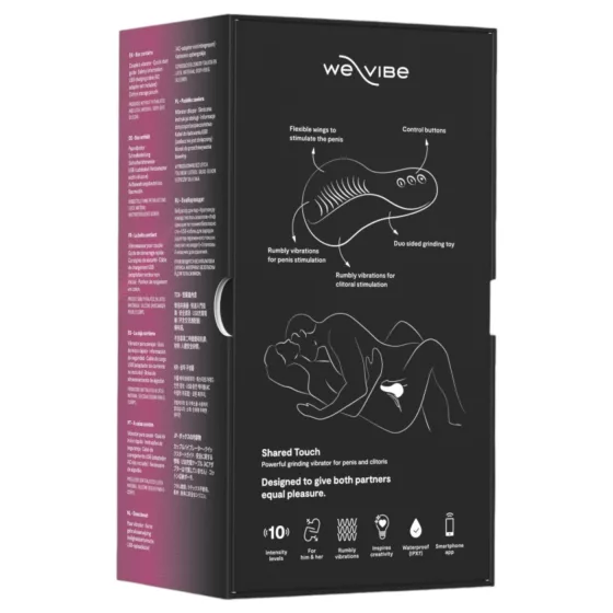 We-Vibe Shared Touch - smart couples’ vibrator (black)
