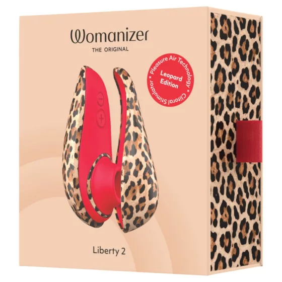 Womanizer Liberty 2 - Air Pulse Clitoral Stimulator (Leopard)