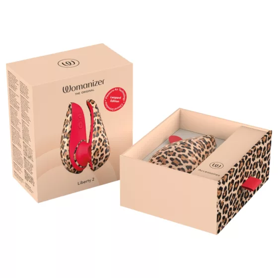 Womanizer Liberty 2 - Air Pulse Clitoral Stimulator (Leopard)