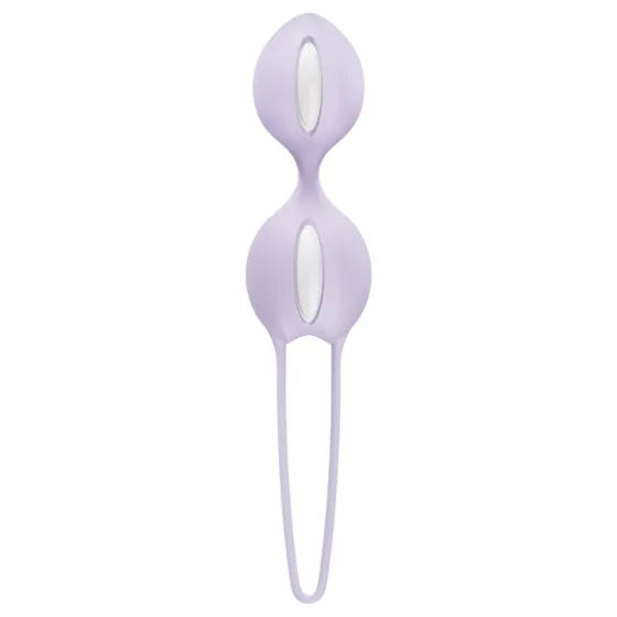 Fun Factory Smartballs Duo – Kegel Exercise Balls with Inner Ball (Purple)