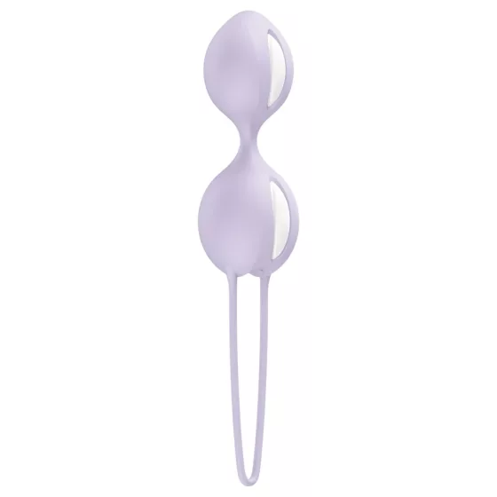 Fun Factory Smartballs Duo – Kegel Exercise Balls with Inner Ball (Purple)