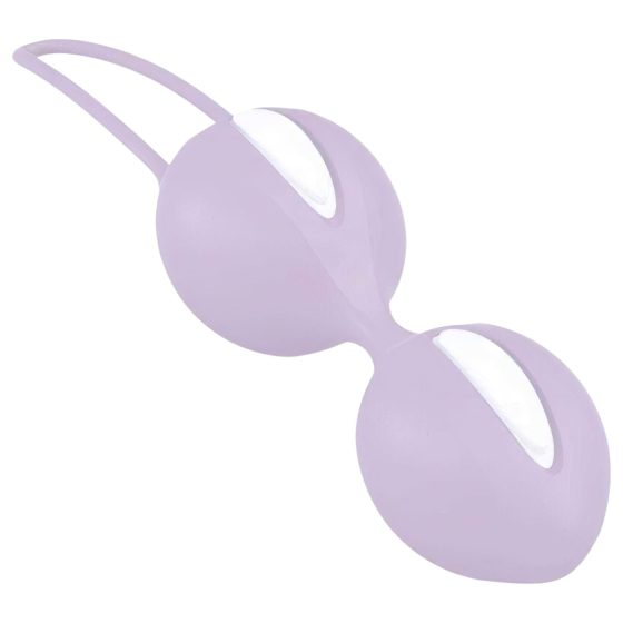 Fun Factory Smartballs Duo - kegel balls with inner ball (purple)
