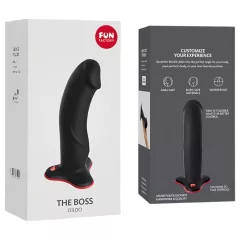 Fun Factory The Boss Stub - suction cup dildo (black)