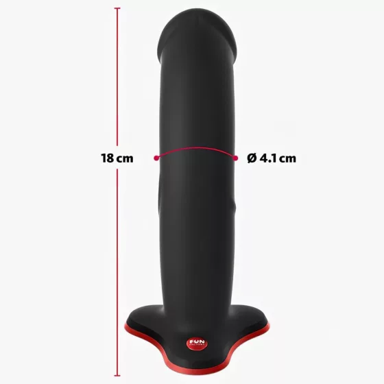 Fun Factory The Boss Stub - suction cup dildo (black)