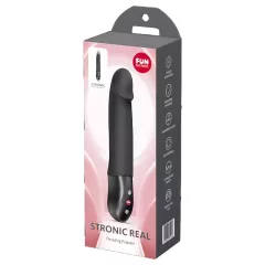   Fun Factory Stronic Real - realistic thrusting vibrator (black)