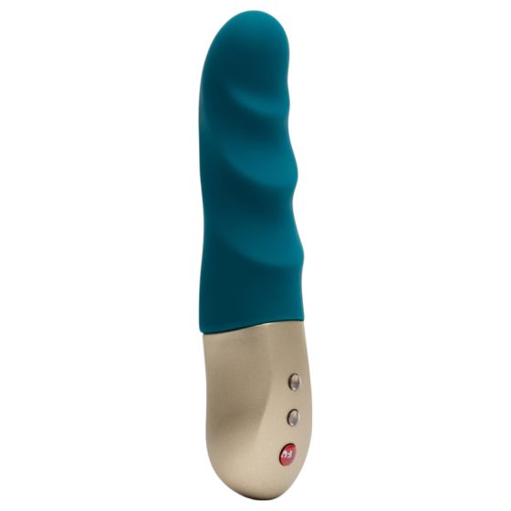 Fun Factory Stronic Petite - ribbed thrusting vibrator (green)