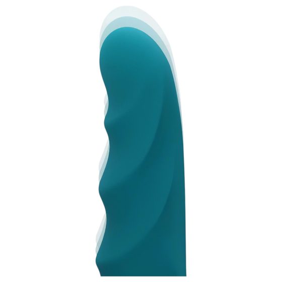 Fun Factory Stronic Petite - ribbed thrusting vibrator (green)