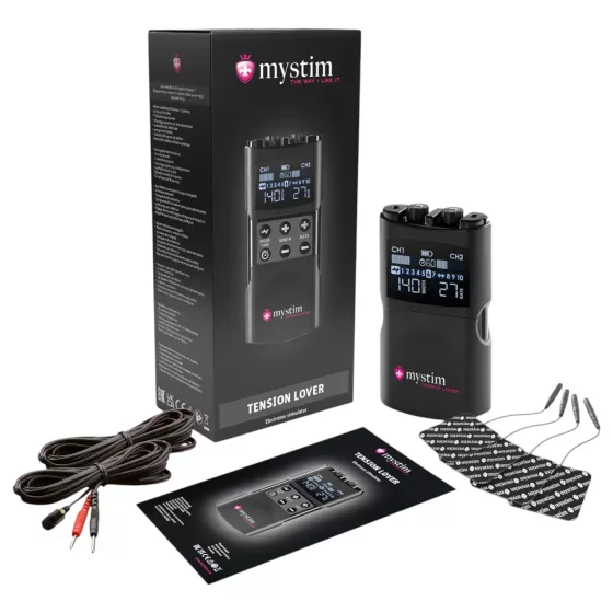 Mystim Tension Lover 2 - Digital Electro Set (Black)