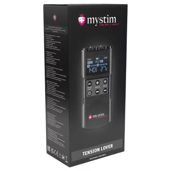 Mystim Tension Lover 2 - Digital Electro Set (Black)