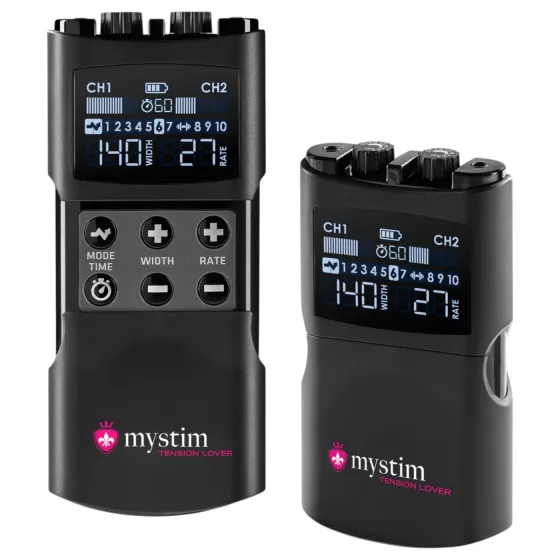 Mystim Tension Lover 2 - Digital Electro Set (Black)