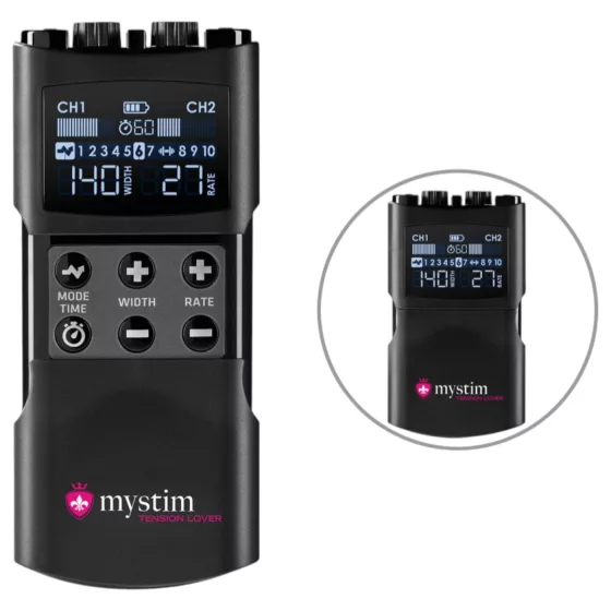 Mystim Tension Lover 2 - Digital Electro Set (Black)
