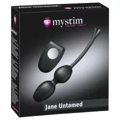 Mystim Jane Untamed - Vibrating Pleasure Duo Balls (Black)