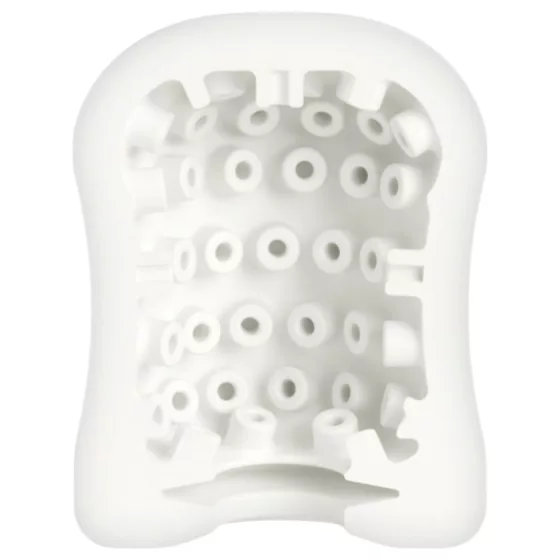 Mystim MasturbaTIN Dotty Dora - Textured Masturbator (White)