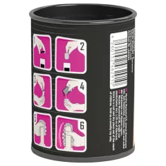 Mystim MasturbaTIN Ribbed Rita - Ribbed Masturbator (White)