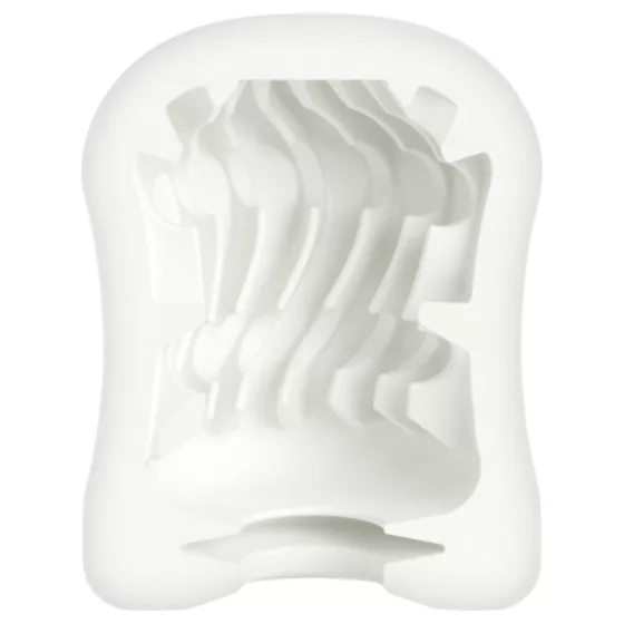 Mystim MasturbaTIN Swirl Girl - Wavy Masturbator (White)