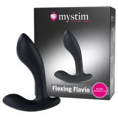 Mystim Flexing Flavio - Black Electro Prostate Vibrator