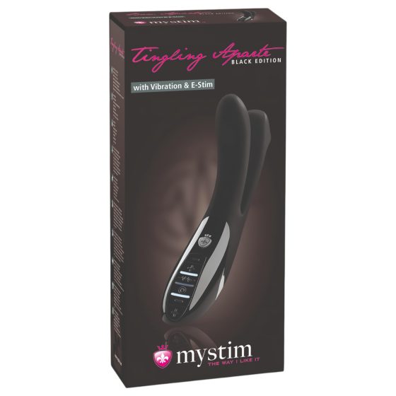 Mystim Tingling Aparte - Electro G-Spot Vibrator (Black)