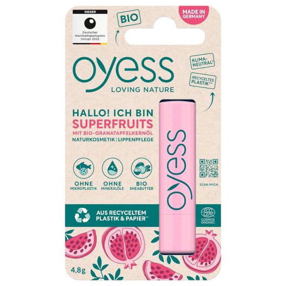 Oyess BIO - Fruit-Flavored Lip Balm