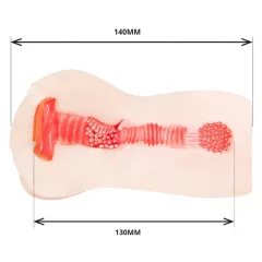   TAMASHII Continuous Orgasm - anime-style vagina masturbator (natural)