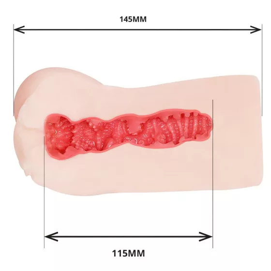 TAMASHII Squeezing Ranch - anime artificial vagina masturbator (natural)