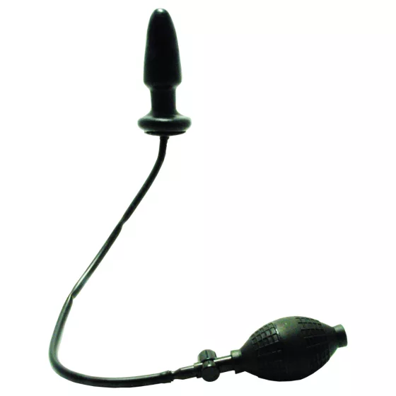 Seven Creations Fanny Hill’s - inflatable vibrating anal plug (black)