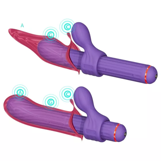 Magic Stick S1 - Multi-Function Vibrator (Purple)